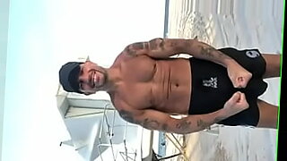 big man sex at beach