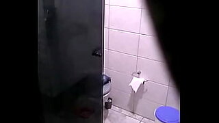 hidden spy cam of cute house guest in the shower