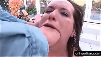 old woman gets her fat pussy fisted