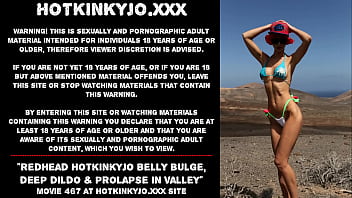 skiny girls showing bulge in belly having sex