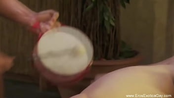 japanese licking nipple men handjob