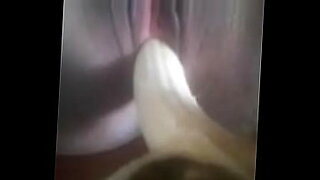 latina maid cleans house and cock