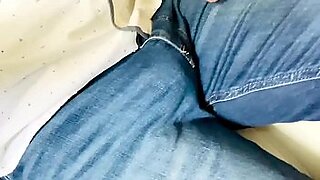 bus dick touch flashing public video