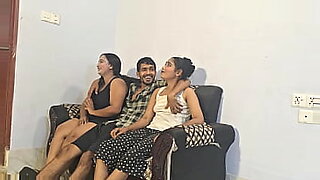 2 indian girl one boy