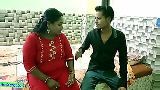 stepmom seduces son with her juicy oily big ass in ripped leggings