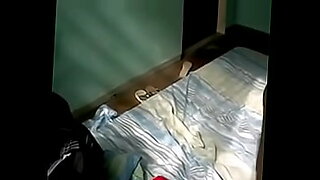 brunette is getting fucked in the middle of the night while her friend is sleeping full