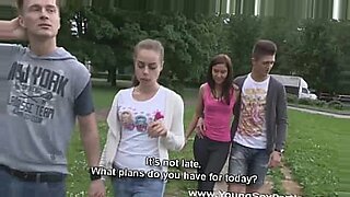 hayley davies and alby the goat dominating threesome with johnny sins