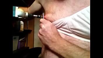 tits nipples grope pull