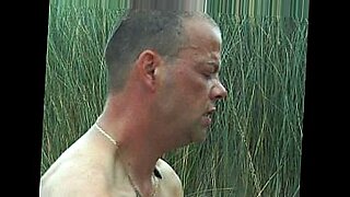 the hottie was caught on masturbating in the bushes and she was fucked