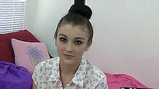 shy teen enjoys