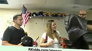 husbands blindfold wives for fucking stranger