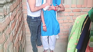sister forced her brother when he back from school