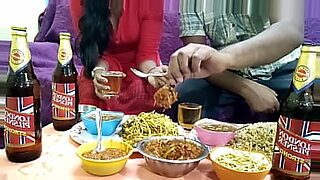 two girl and one boy masage